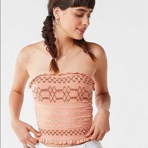 UO Moko Smocked Tube Top